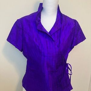 Vintage Thai Silk Blouse